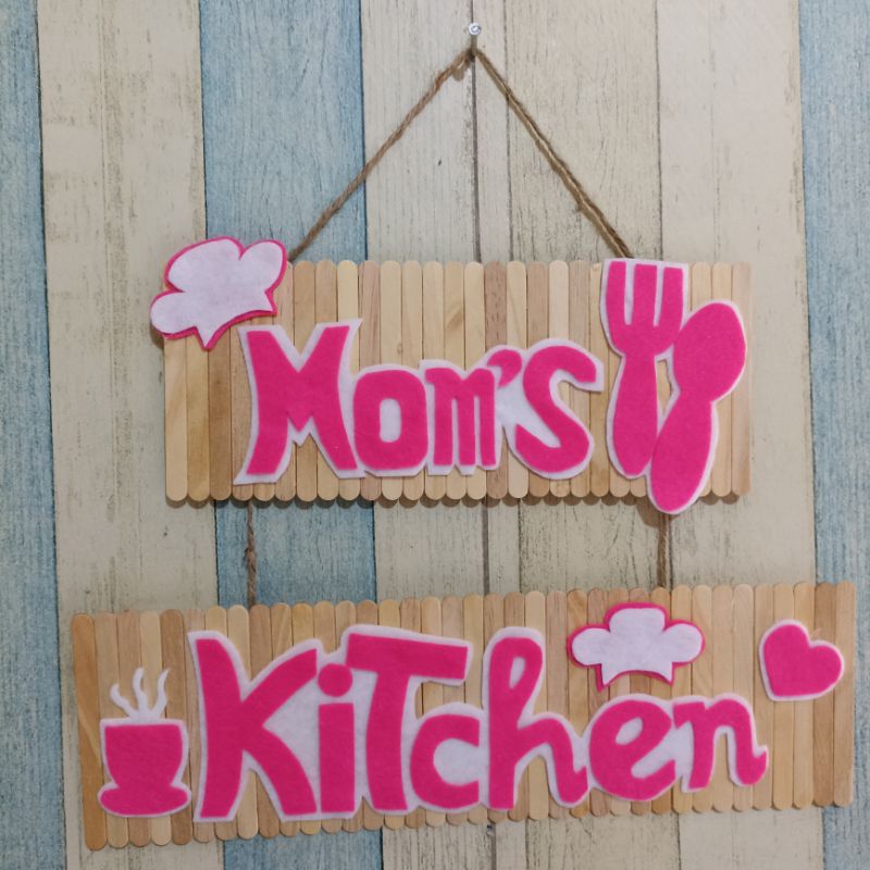 Hiasan dinding dapur / hiasan dapur shabby