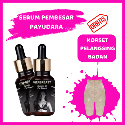Serum pembesar dan pengencang payudara - Serum Pembesar Payudara Permanen Minyak Oles Pijat Payudara