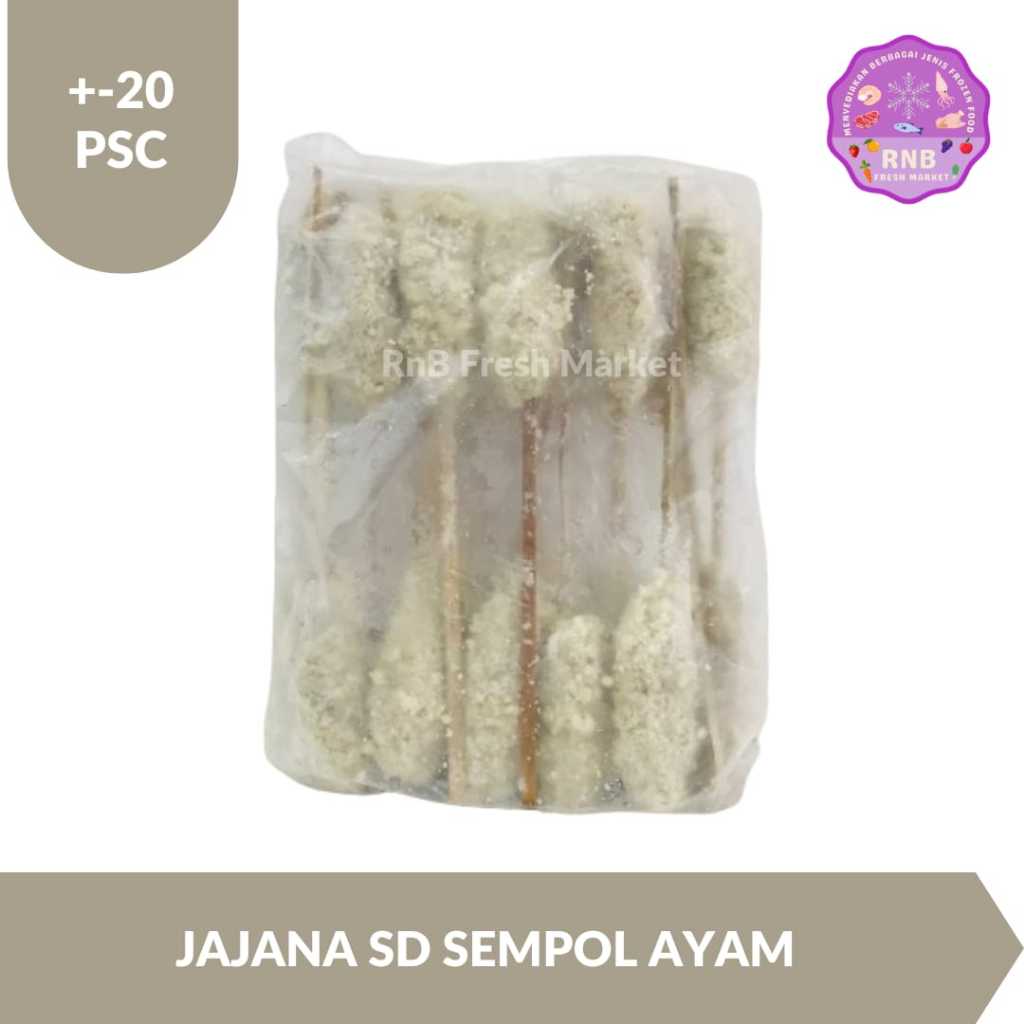 

Jajanan SD Sempol Ayam Isi -+20pcs Netto 800gr