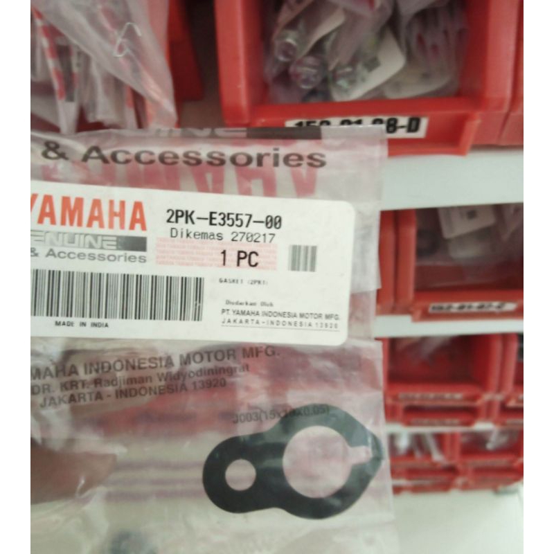 GASKET PAKING INJEKTOR ORIGINAL YAMAHA R15 V2/ GASKET (2PK1) 2PK-E3557-00