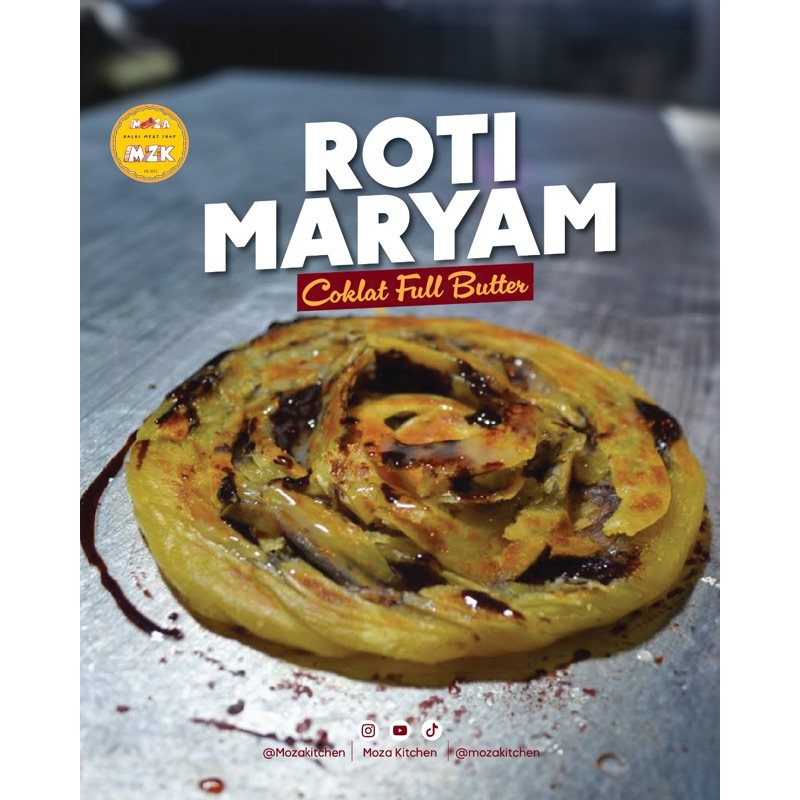 

Roti Maryam Coklat Full Butter