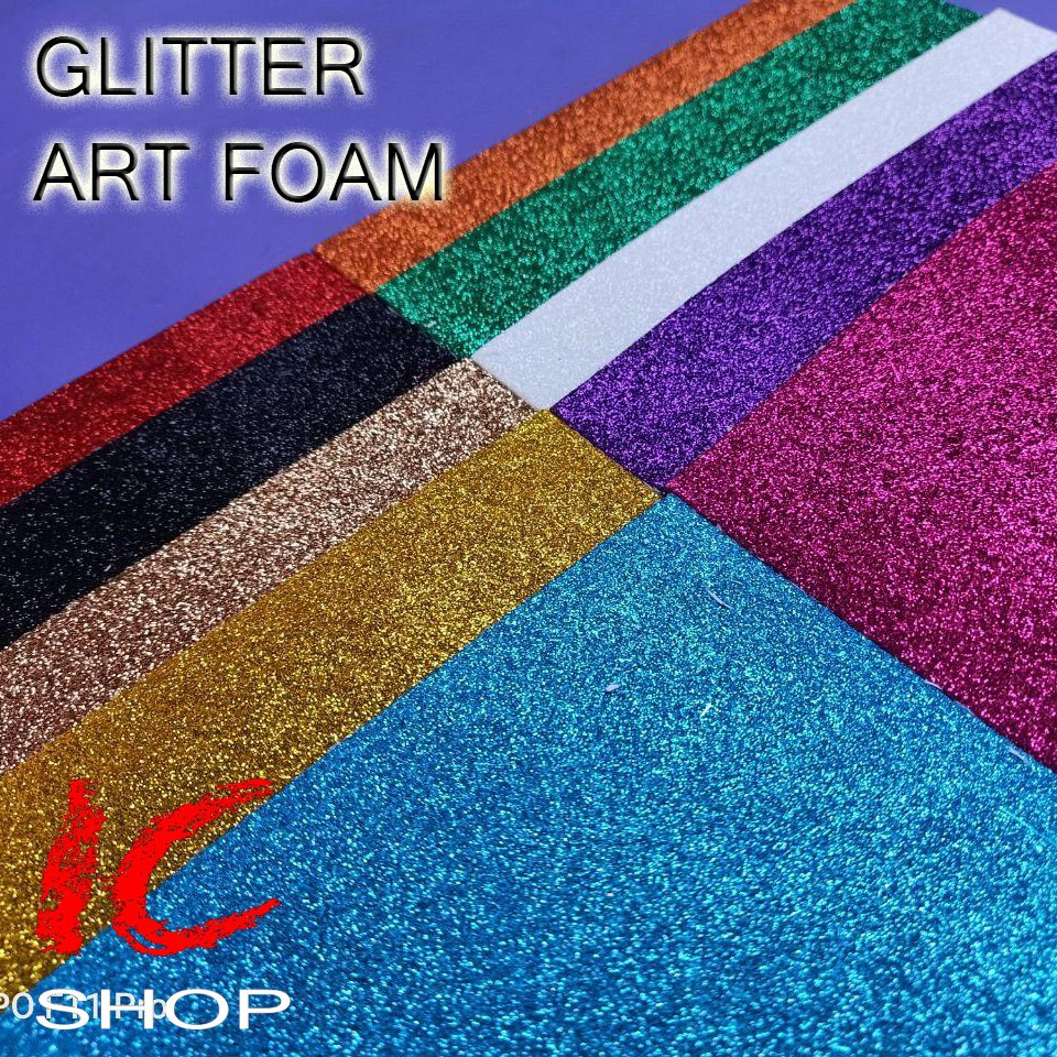 

1 Pak (10 lembar) Art foam / busa ati
