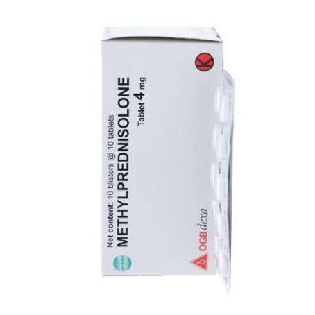 Methylprednisolone 4 mg 10 Tablet