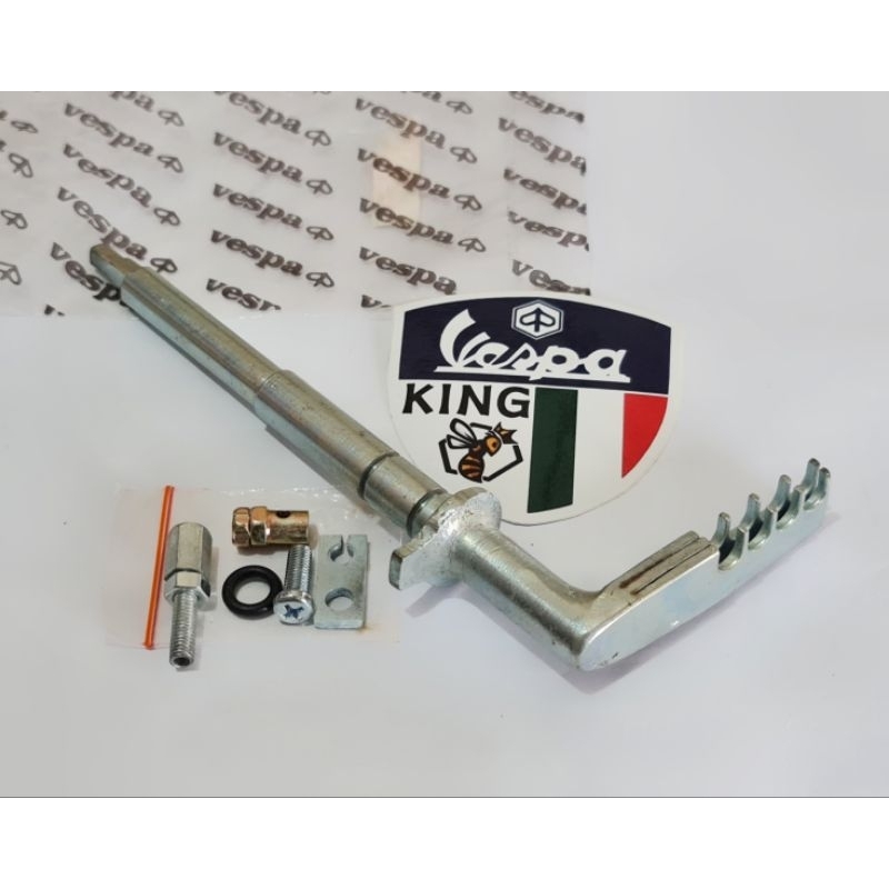 Tuas as stut kopling racing vespa klasik set tuas L stut kopling vespa Racing