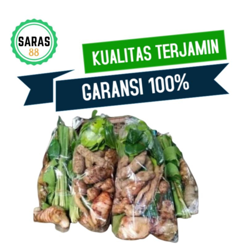 

Bumbu dapur sayuran segar sayur 1paket