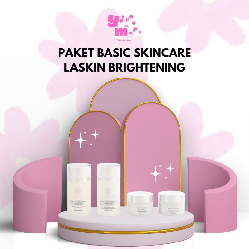 PAKET BRIGHTENING LASKIN (FREE POUCH LASKIN)