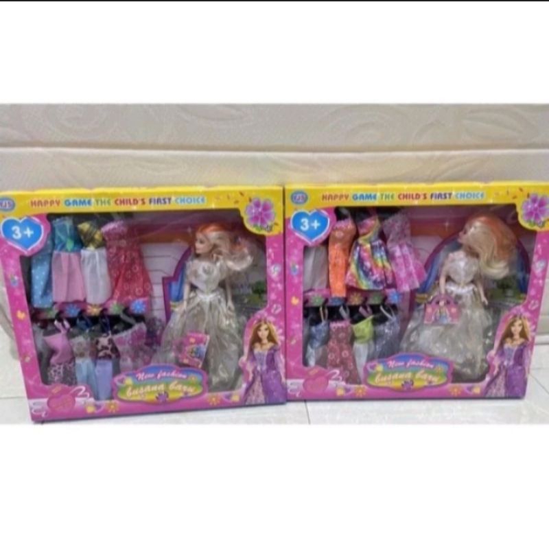 Mainan Boneka barbie baju / mainan Barbie tangan bisa ditekuk / mainan mermaid Barbie / Barbie set b