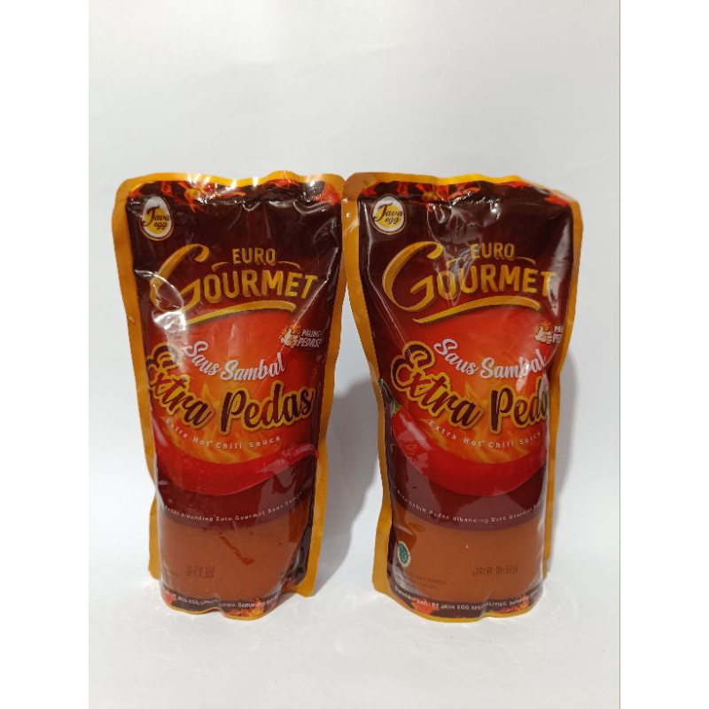 

Saus Gourmet 1kg/saus sambal/saos cabai extra pedas/saos gourmet/euro cabai
