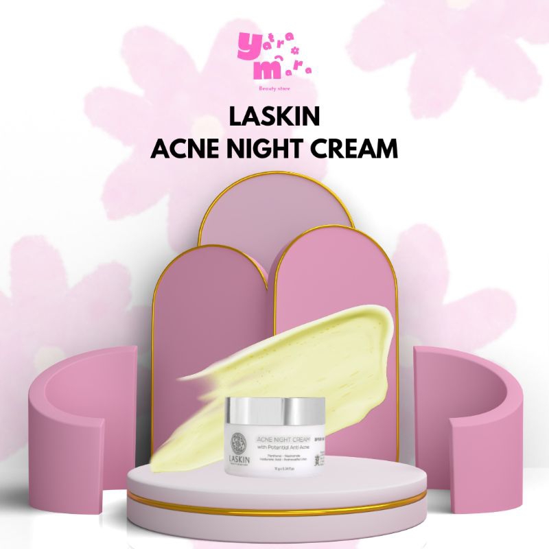 ACNE NIGHT CREAM LASKIN