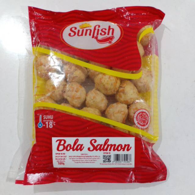 

SUNFISH bola salmon 500gr cocok untuk Grill dan Shabu