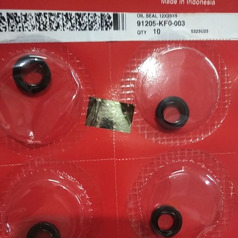 Oil seal water pump 12x20x5 CBR150 old sport 91205-KF0-003