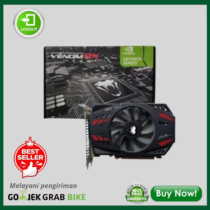 VenomRX GeForce GTX 750 Ti 4GB GDDR5 VGA Venom RX GTX750Ti
