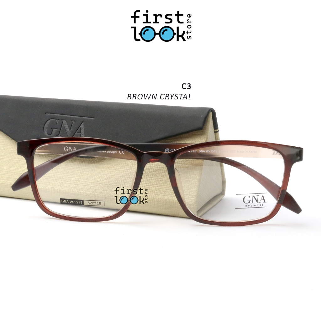 GNA EYEWEAR / GNA W-1515 / 52-18 / KACAMATA GNA / FRAME