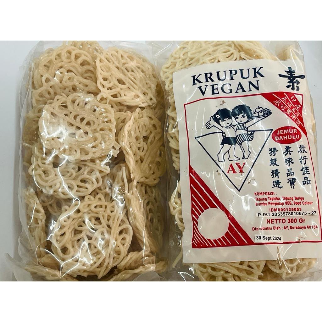 

MULIA VEGEMART KERUPUK VEGAN AY KERITING