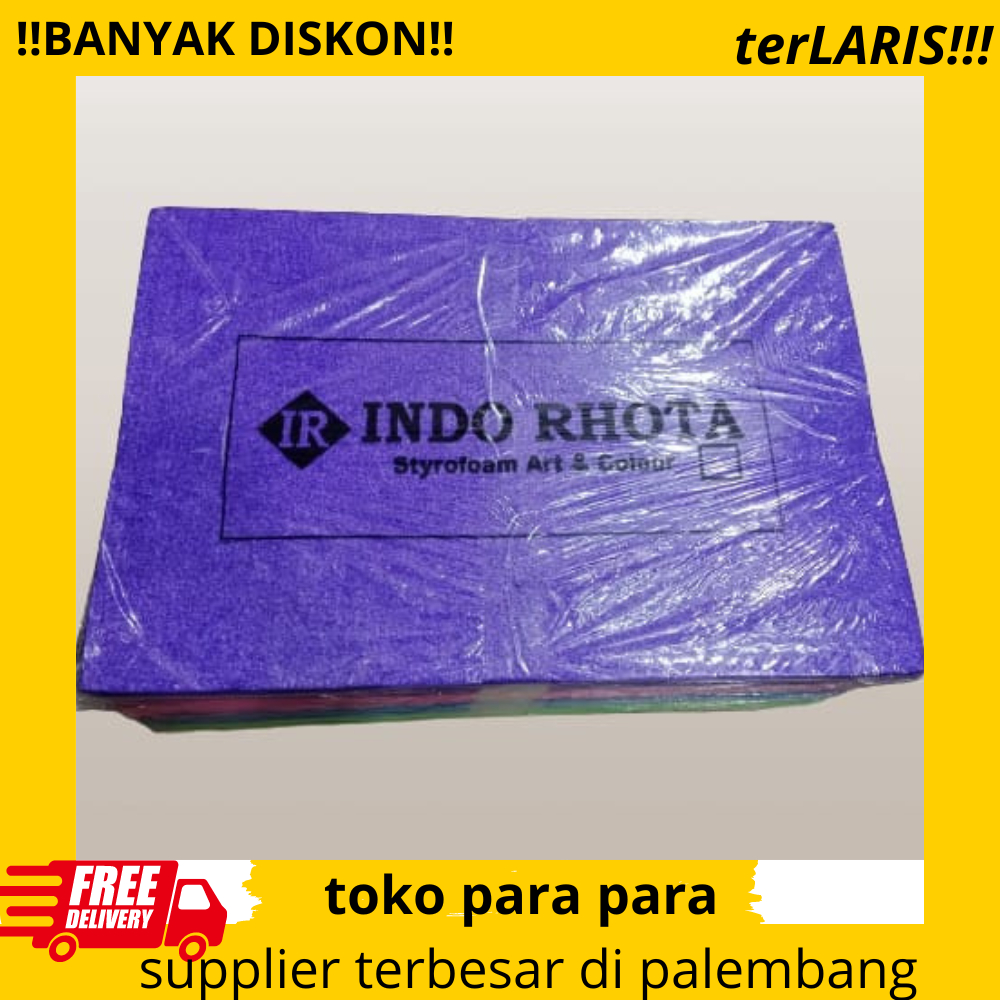 

STYROFOAM WARNA / GABUS STYROFOAM LEMBARAN
