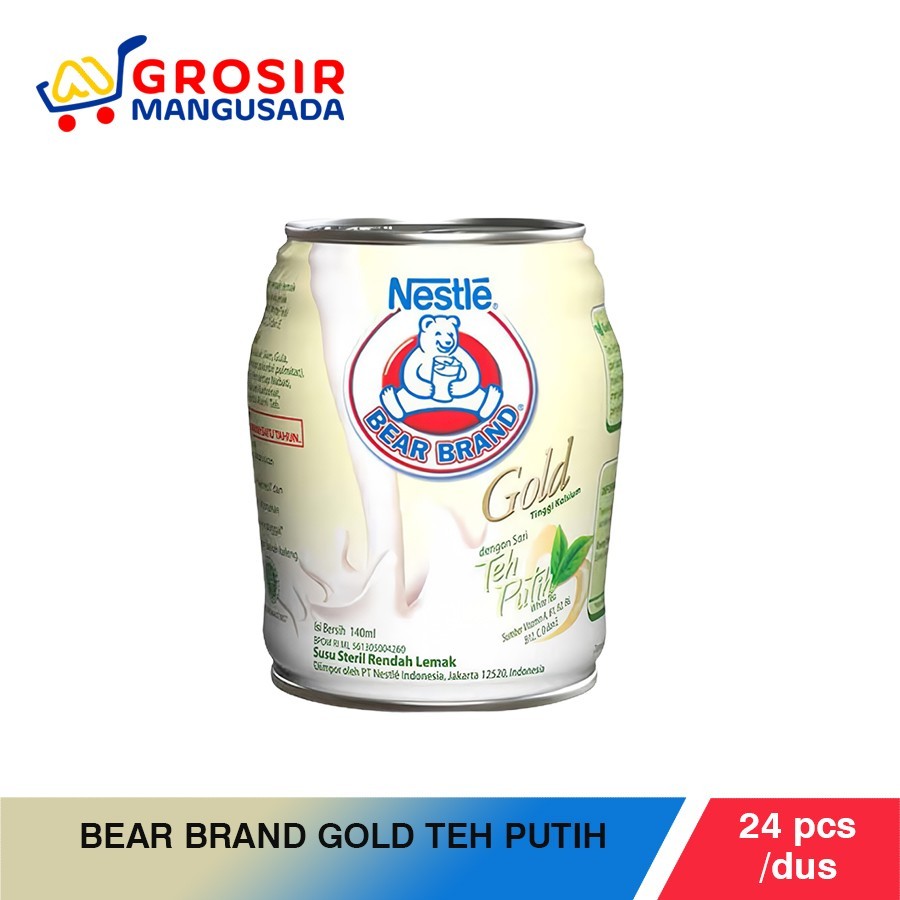 

Nestle Bear Brand Gold Teh Putih Siap Minum