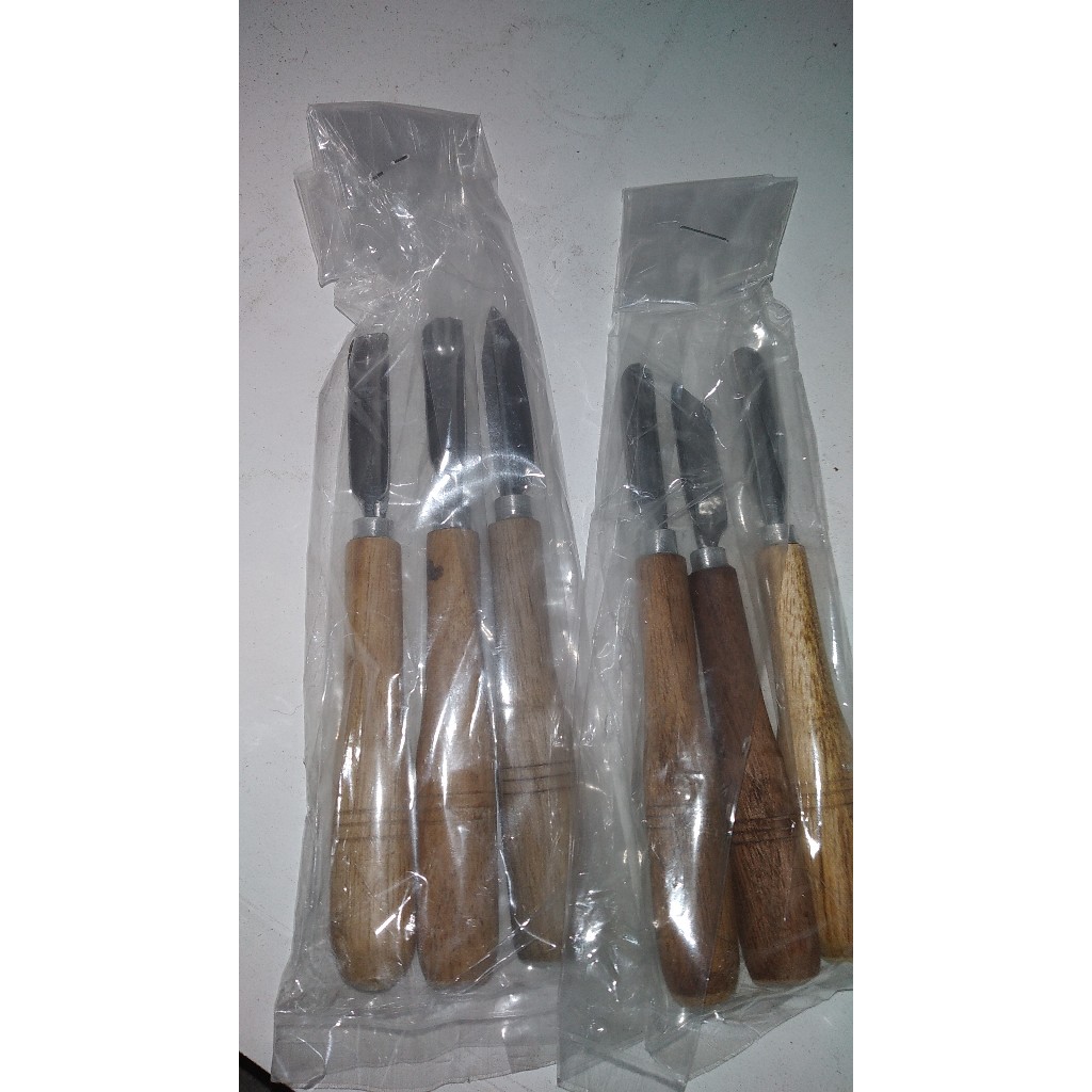 Pisau Ukir Buah Sayur Isi 3/ pisau garnish isi 3 Pisau Ukir Buah Dan Sayur