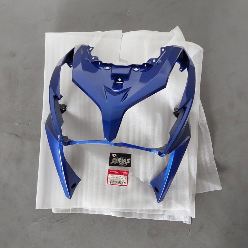 panel cover lampu depan vario 125 bolp  64301KZR 600 PTB ( BIRU)
