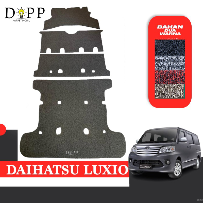 Karpet Mobil Luxio / Karpet Mie Bihun Daihatsu Luxio Bahan Premium