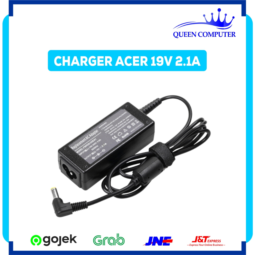 Adaptor Acer Original Z1401 Z1402 19V-2.1A