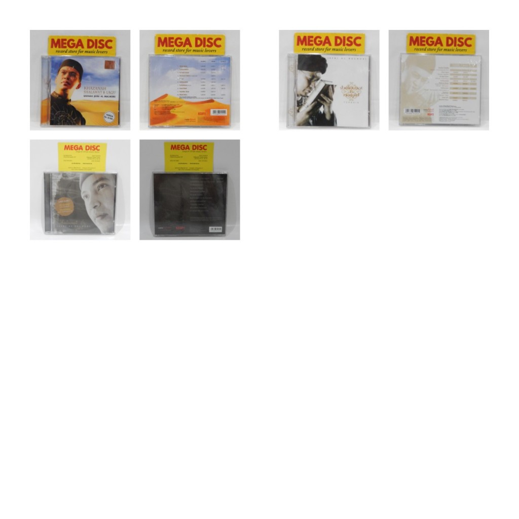 CD Jefri Al Buchori Album Audio Lagu Musik Religi - Cek Varian / Barcode