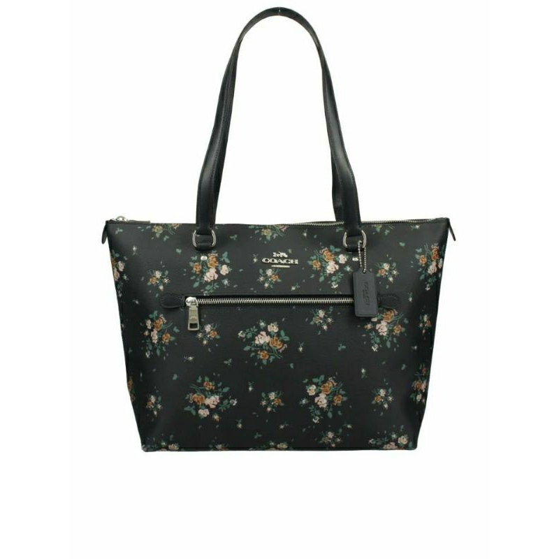 Coach Totebag Floral Midnight Navy