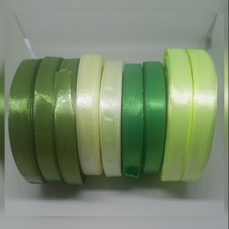 

Pita Satin 1 cm - 4 Hijau