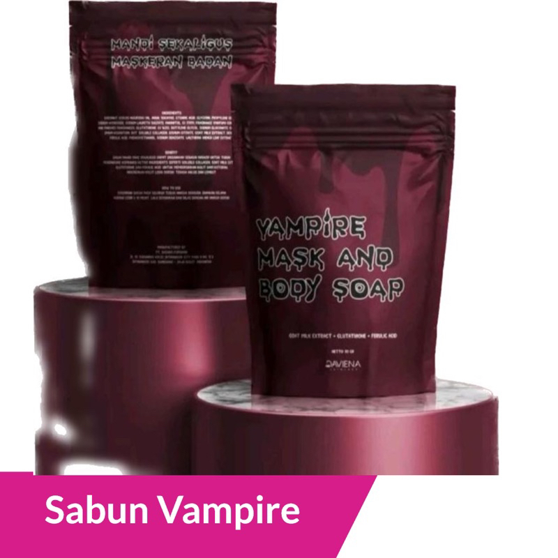Daviena Skincare Vampire Soap