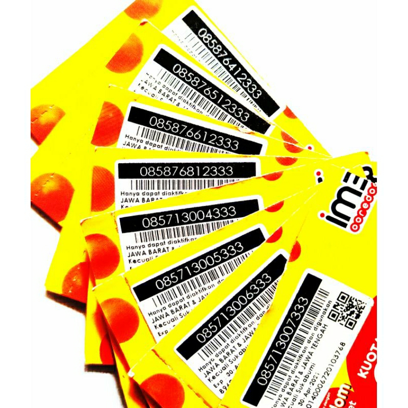 Nomor Cantik Indosat. No Cantik. Nomor Cantik Triple 333