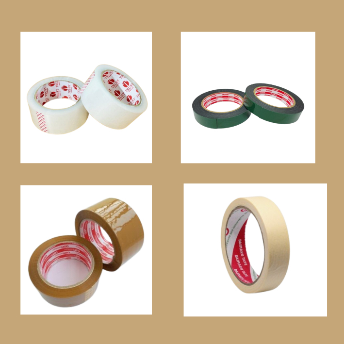 

Lakban Solatip Bening Lakban Coklat Lakban Kertas Lakban Double Tape Foam/Busa