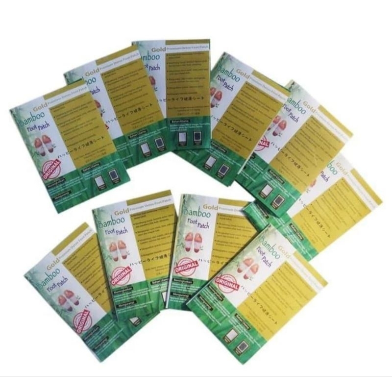 KOYO KAKI BAMBOO GOLD/FOOT PATCH PREMIUM ORIGINAL DETOX