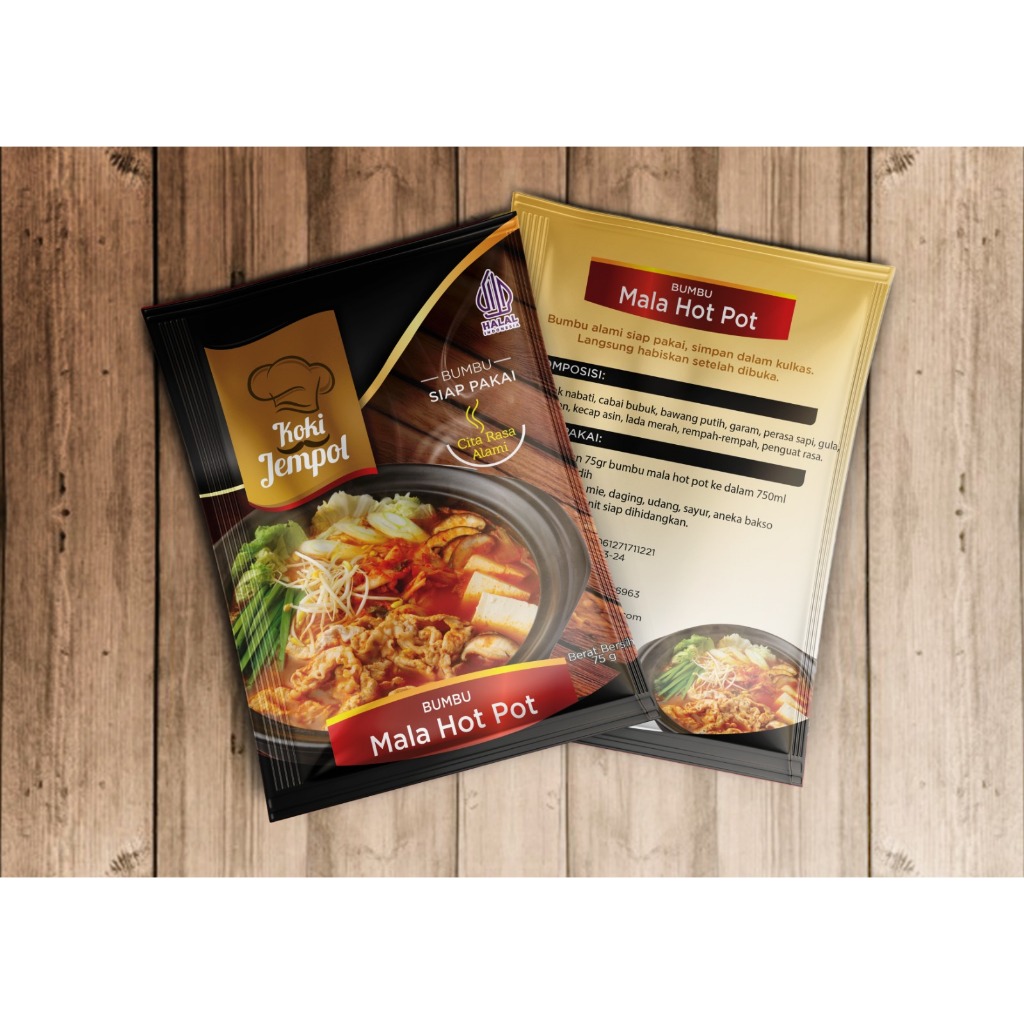 

Bumbu Mala Pedas Hot Pot