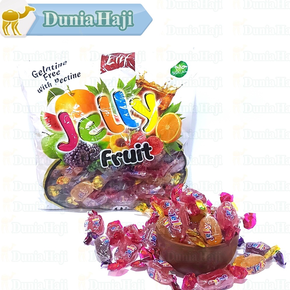 

[FBJ95] Jeli Turki Fruit 500gr Jelly Candy Turky Jelli Arab Elif Jely Rasa Buah Ready Stock