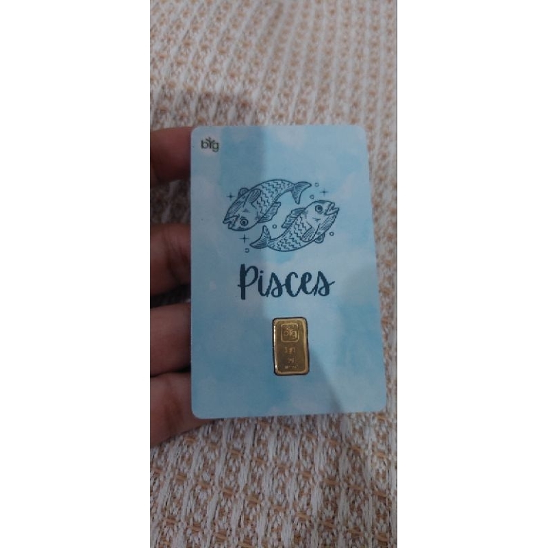 RB6 Logam Mulia Emas Hadiah Kado Gift BIG GOLD 1 gram Edisi Zodiac