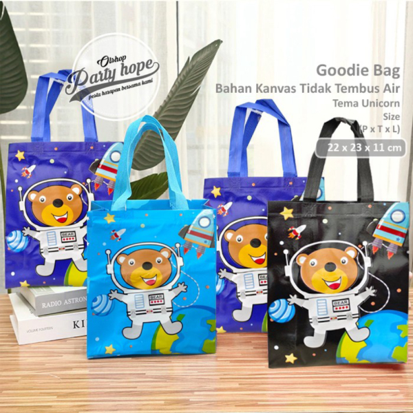 

Unik Tas Souvenir Ulang Tahun Astronot / Goodie Bag Ulang Tahun astronot Murah