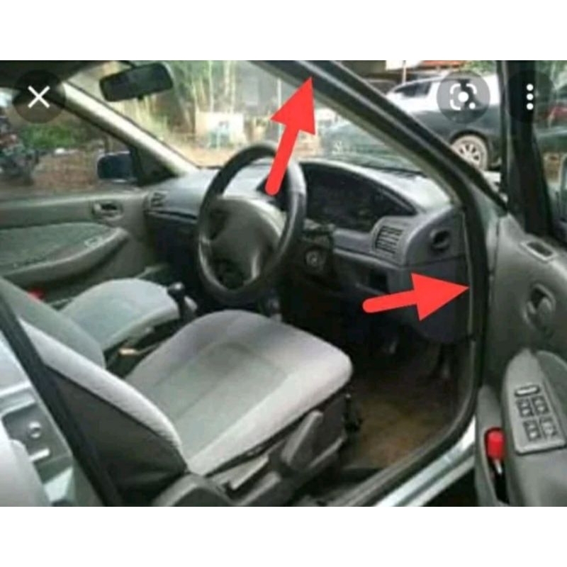 KARET BALON PINTU PEREDAM SUARA PINTU BODI BODY DAN BAGASI SEMUA MOBIL TOYOTA AVANZA LAMA BARU OLD A