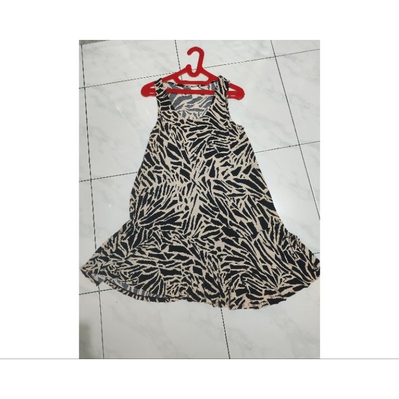 Preloved Leopard Dress/Terusan H&M