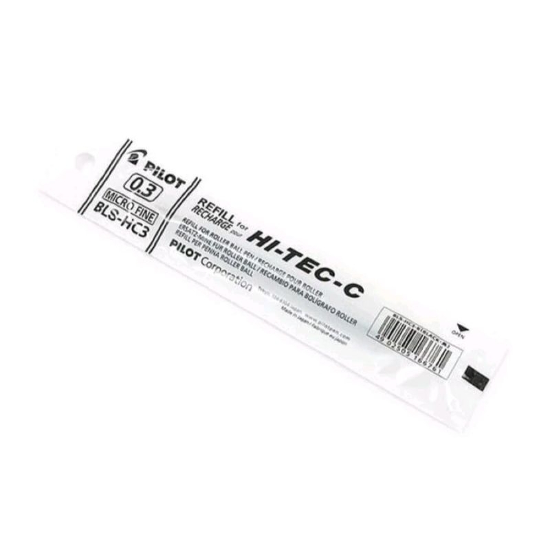 

ISI BULPEN HITEC/REFIL BULPOINT PILOT HITEC 0,3MM C-03 HITAM/BIRU (10 BIJI)
