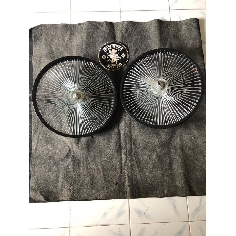 Roda Velg Rempet 20 Hitam Sepeda Lowrider ( coaster brake )