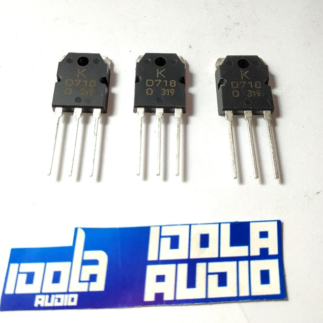 Transistor D 718 ORI | Transistor (TR) D718 Ori / Asli