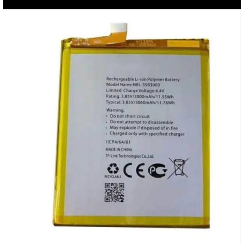 Batre NBL-35B3000 For TP-Link Neffos X9 Batrai NBL35B3000 Baterai C7 Y7 TP910A  Baterry