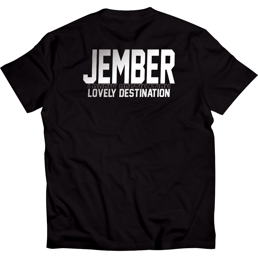 Kaos Jember Tshirt Jember Lovely Destination
