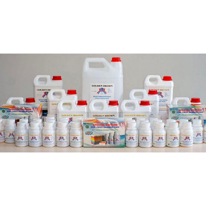 

P98QT Perisa Dan Pewarna Golden Brown 1KG - ALL VARIAN 58