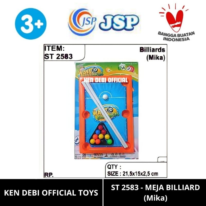 420TOYS - Mainan Anak Meja Billiard Set Bola Sodok ST 2583