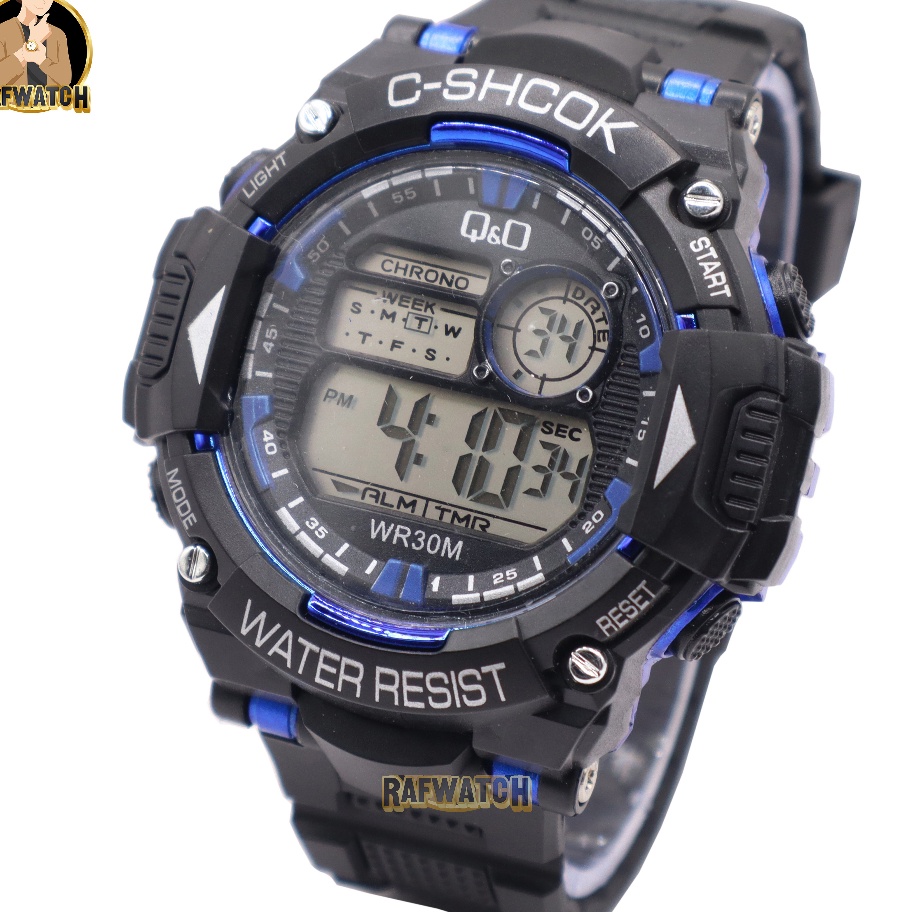 FXKL3320 (V44859) Jam Tangan Pria Digital Tahan Air Sport C-Shock