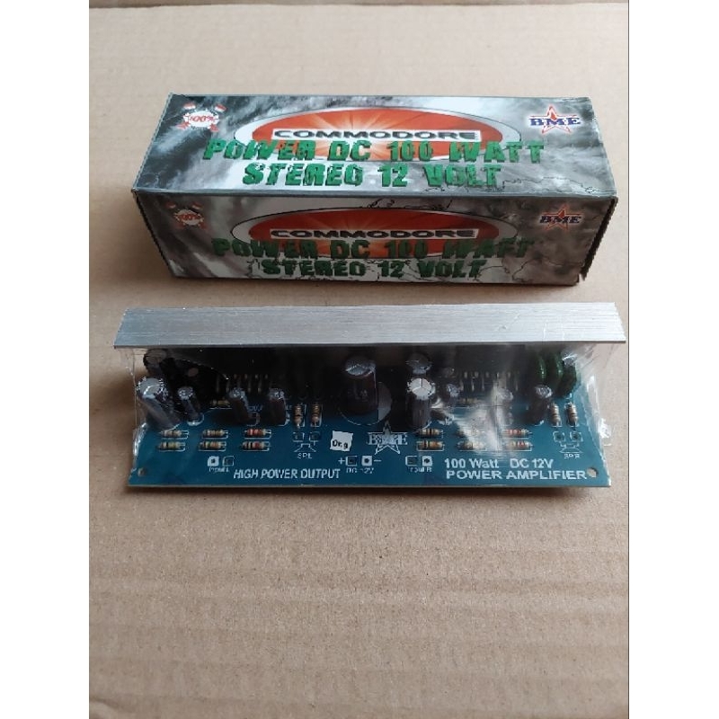 Kit Power DC 12 Volt Stereo 100 watt Commodore