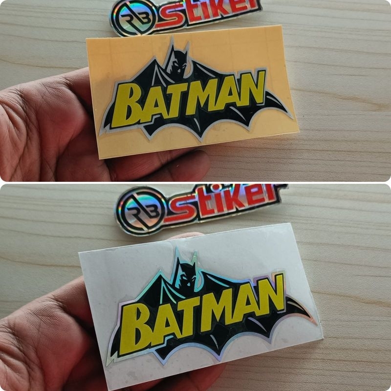 

Stiker BATMAN sticker cutting batman