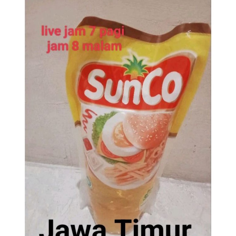 

[Produk TT86] minyak goreng sunco 1 liter Bestseller ̿