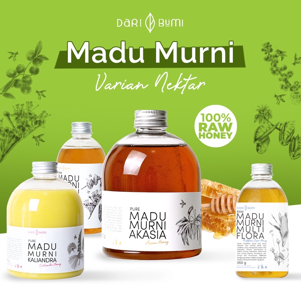 

Dari Bumi Madu Murni Asli Varian Raw Honey Promo ╯▔〔