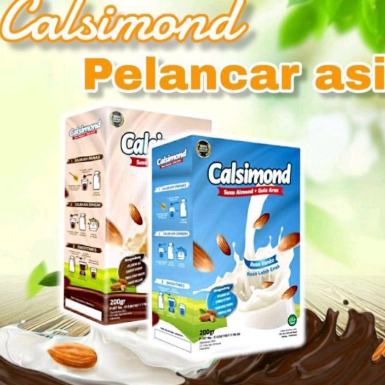 

[Produk 0N62] Calsimond - Susu Almond - Susu Almond Asi Booster - Susu Almond Pelancar Asi - Susu Almond Ibu Hamil - Susu Almond Diet - Susu Almond Bubuk - Susu Almonde Ibu Hamil - Susu Almonde - original putih dan coklat 200gram etfbu